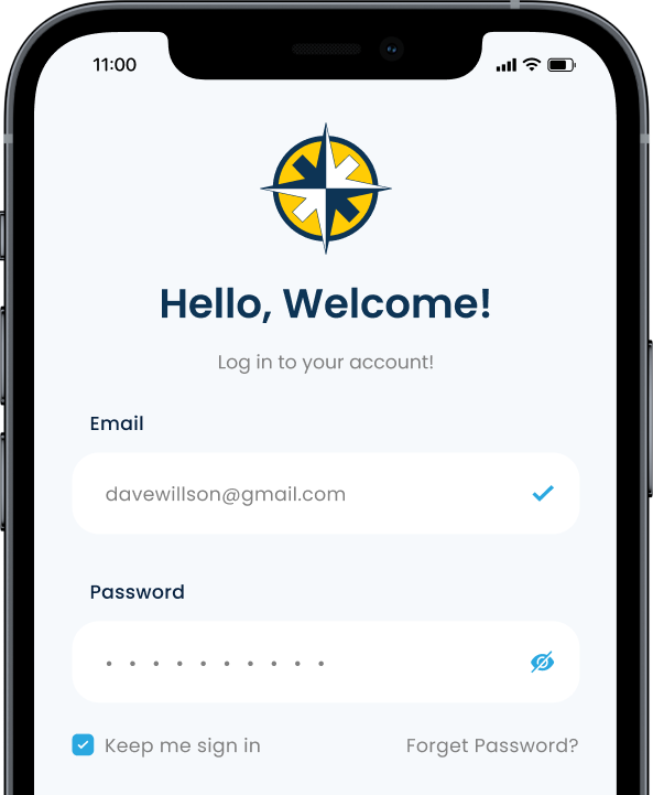 TMS Carrier Portal on mobile